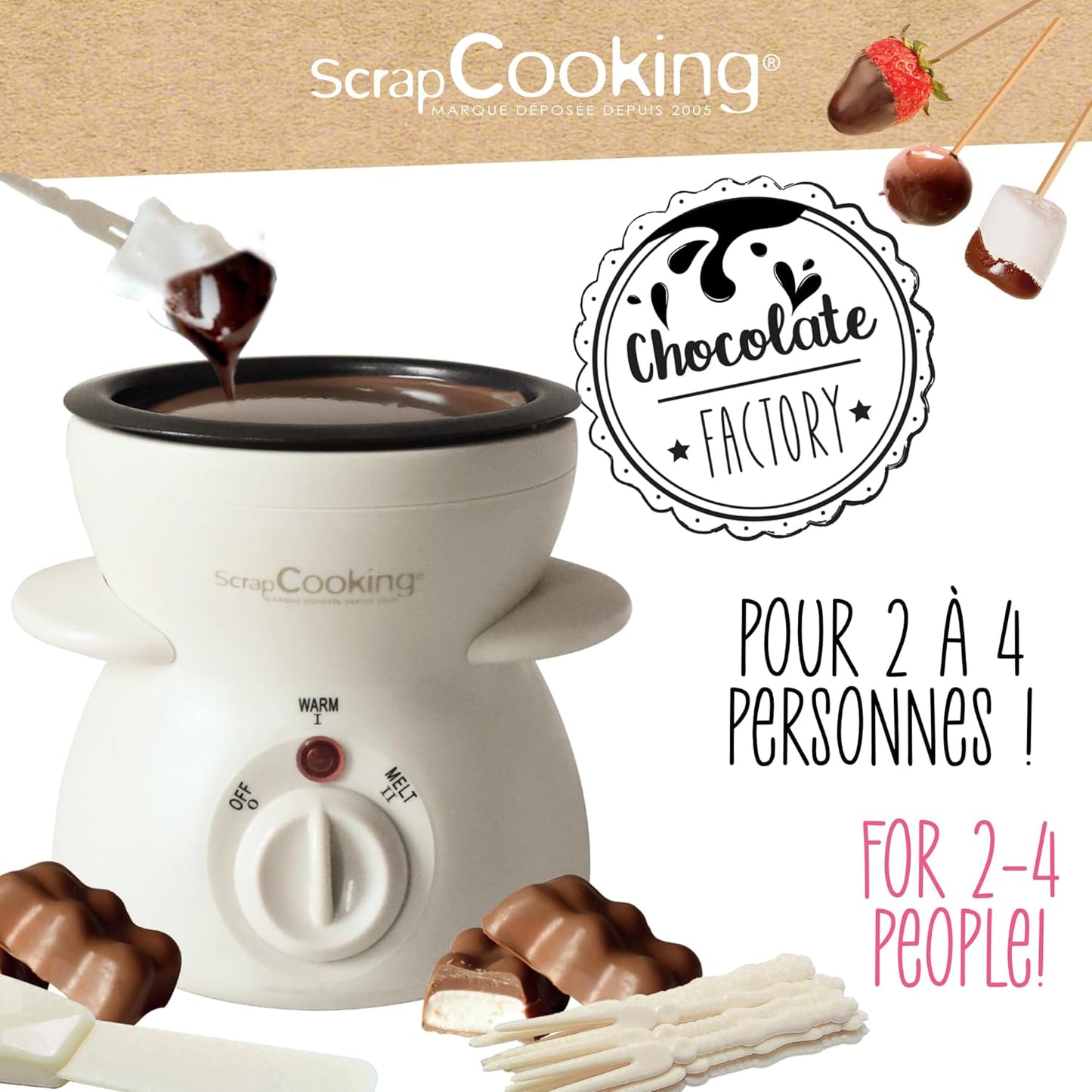 Elektrisches Schokoladenfondue
