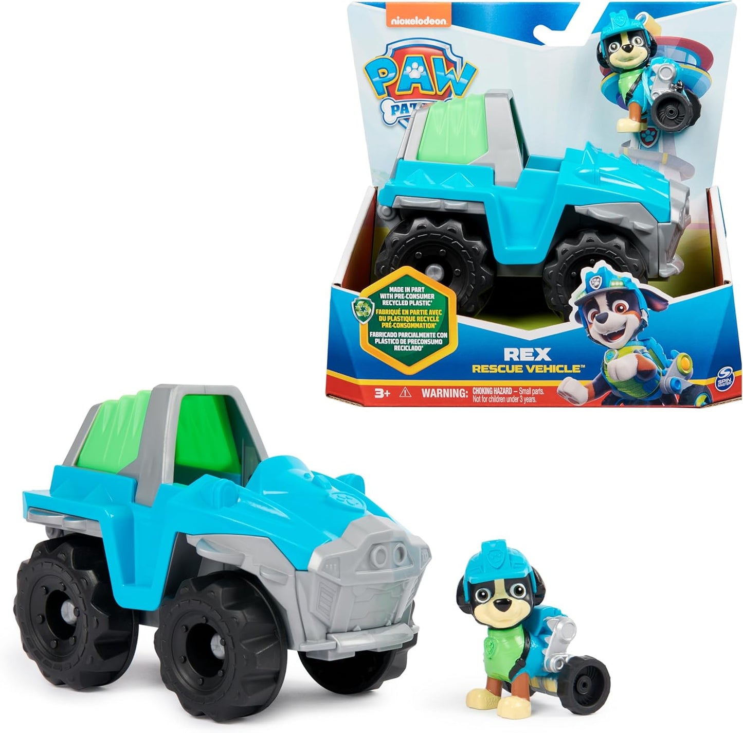 Rettungsfahrzeug mit Rex-Figur, Rex
