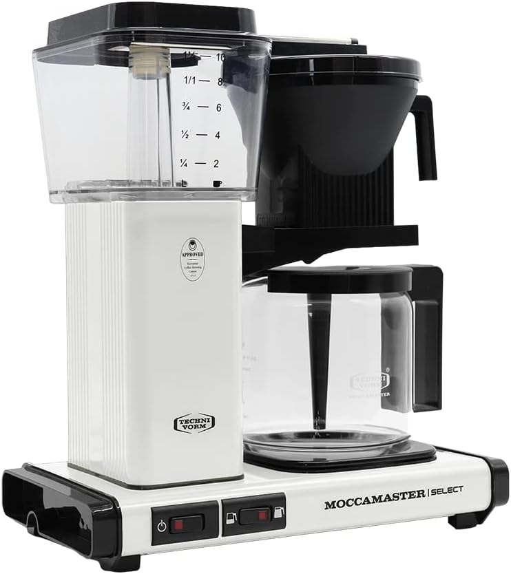 KBG Select Retro-Kaffeemaschine, Off-white, Single