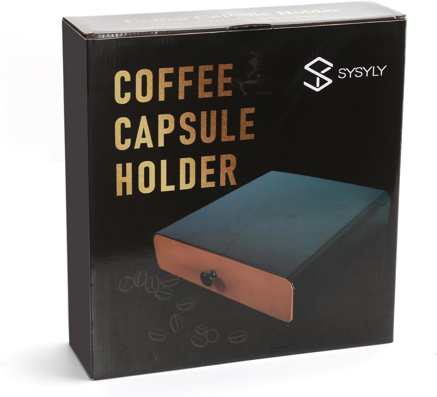 Schubladenbox für 64 Tassimo Kapseln