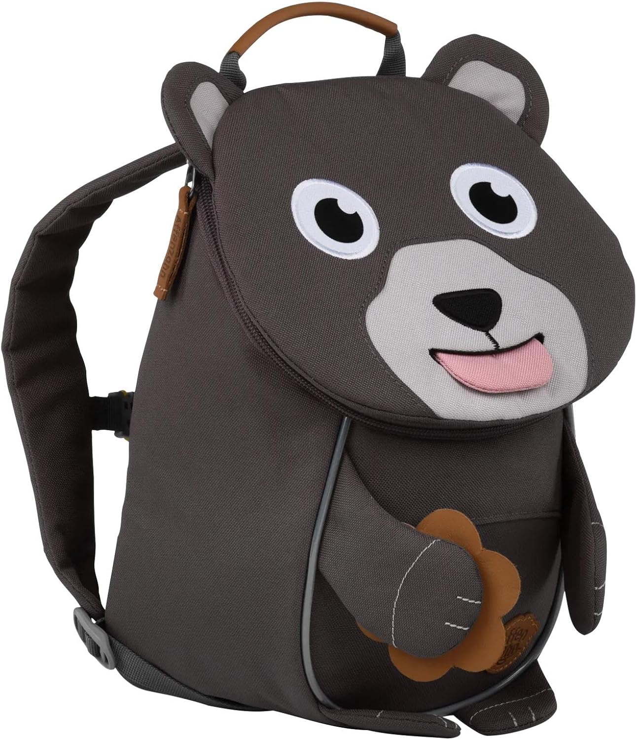 Kindergartenrucksack Kleiner Freund, Einheitsgrösse Pure Bär - Grau