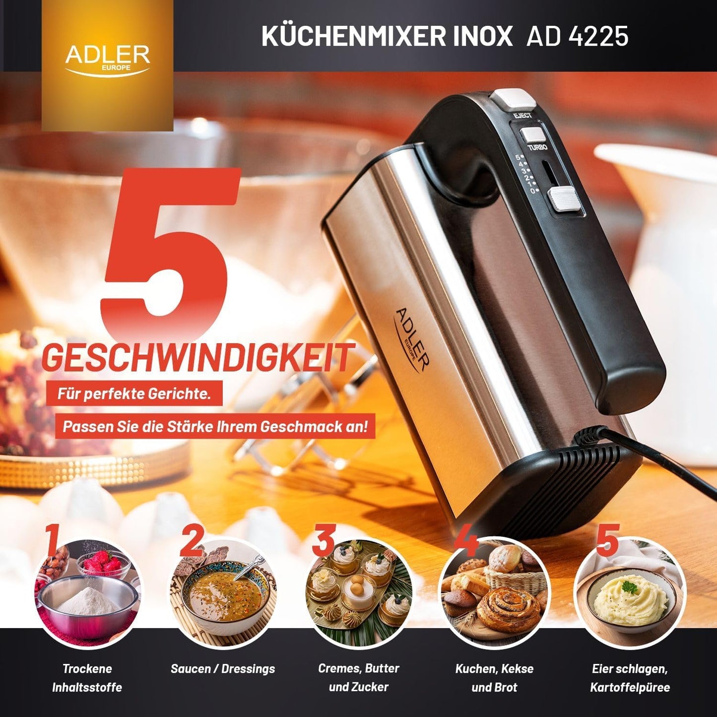Handmixer AD4225