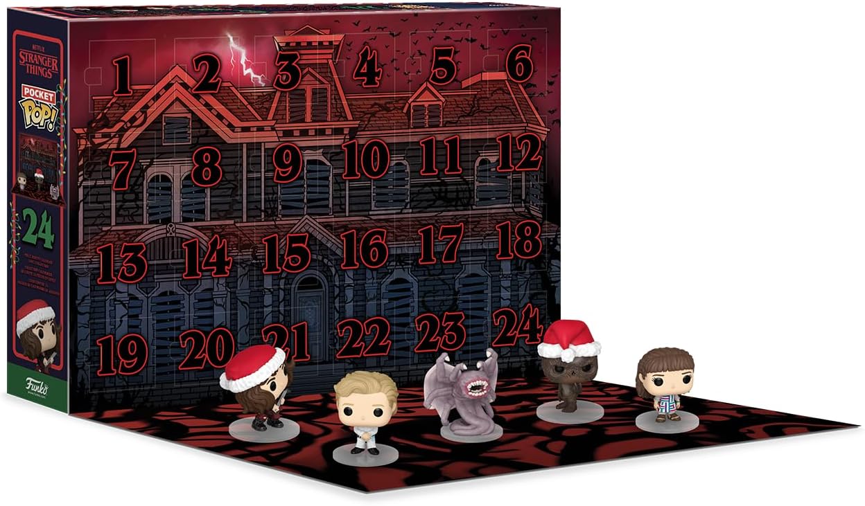 Adventskalender Stranger Things 2024, Standard Size, Mehrfarbig