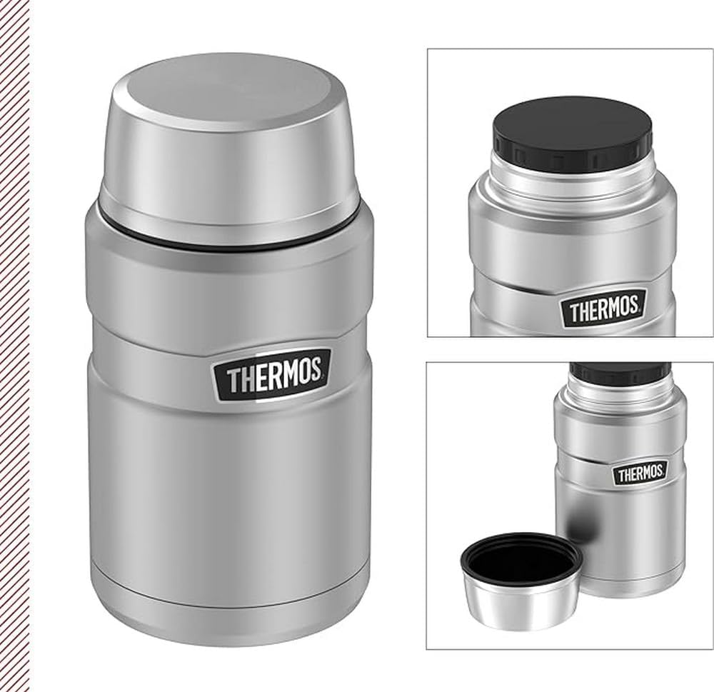 King 710ml, 0,71 l Stainless Steel Mat