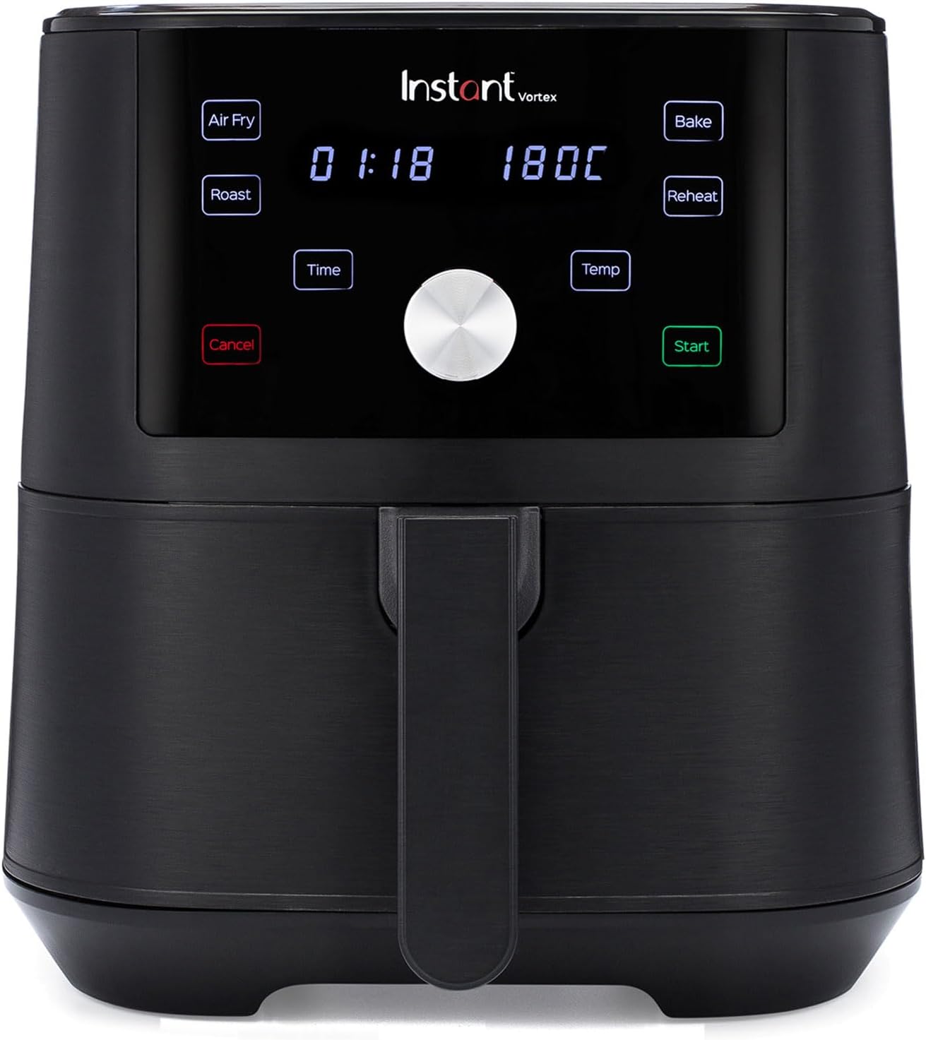 Vortex 6 Plus Heissluftfritteuse, Medium Digital (3.7L) ; Schwarz