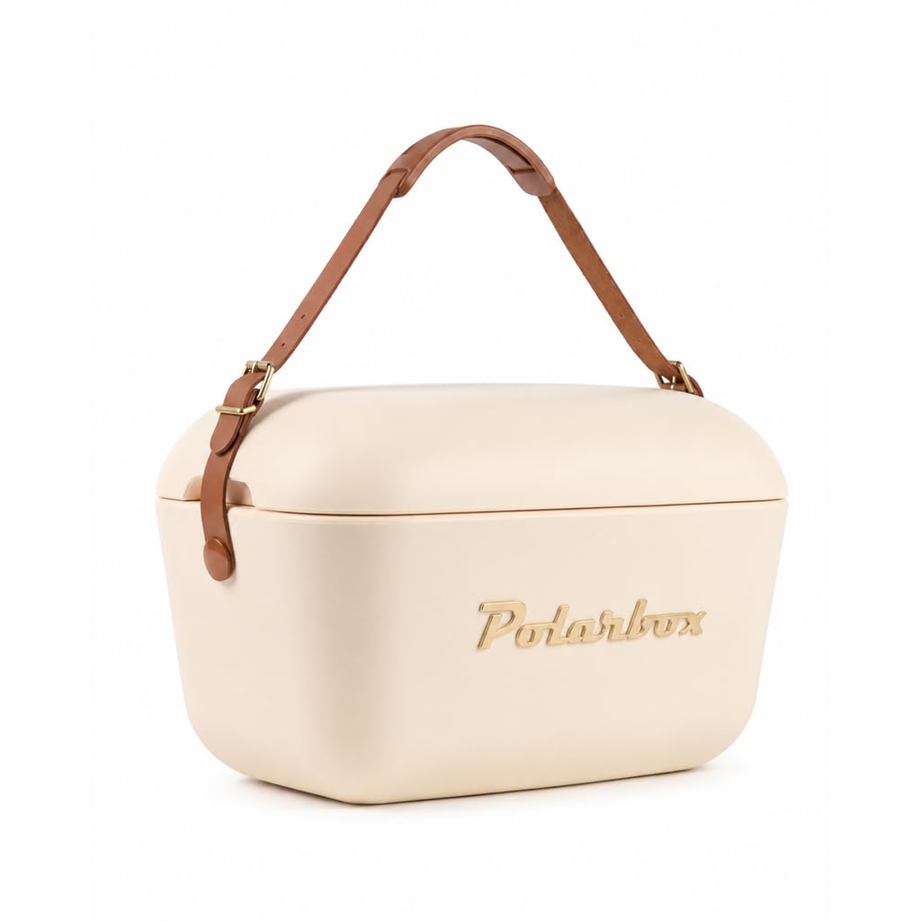 Thermische Isolier-Kühlbox 12 L Retro Design, 12 L Cream