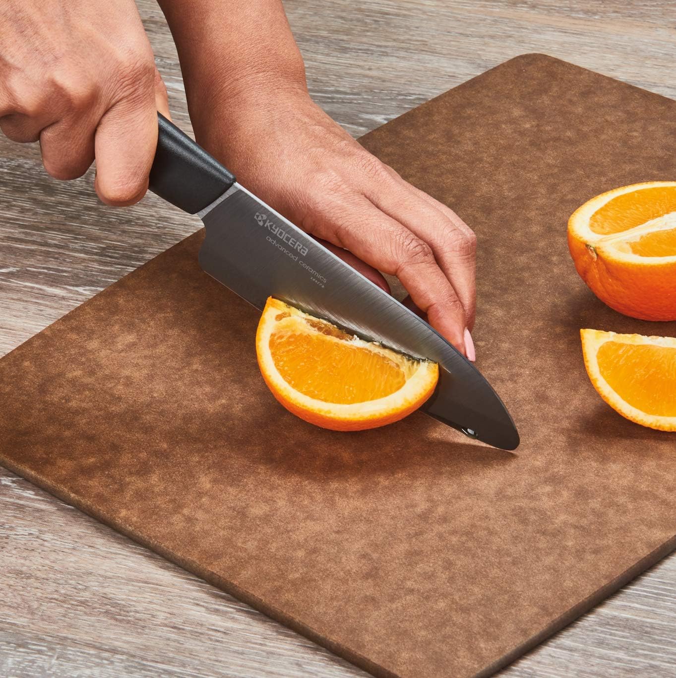 FK-140BK-BK Santoku, Schwarz