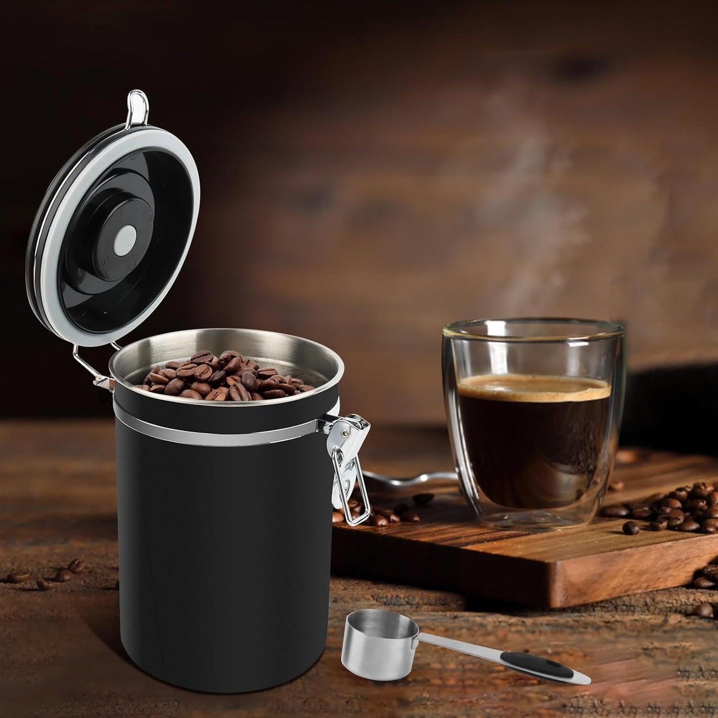 Luftdichter Kaffeebehälter, Bk