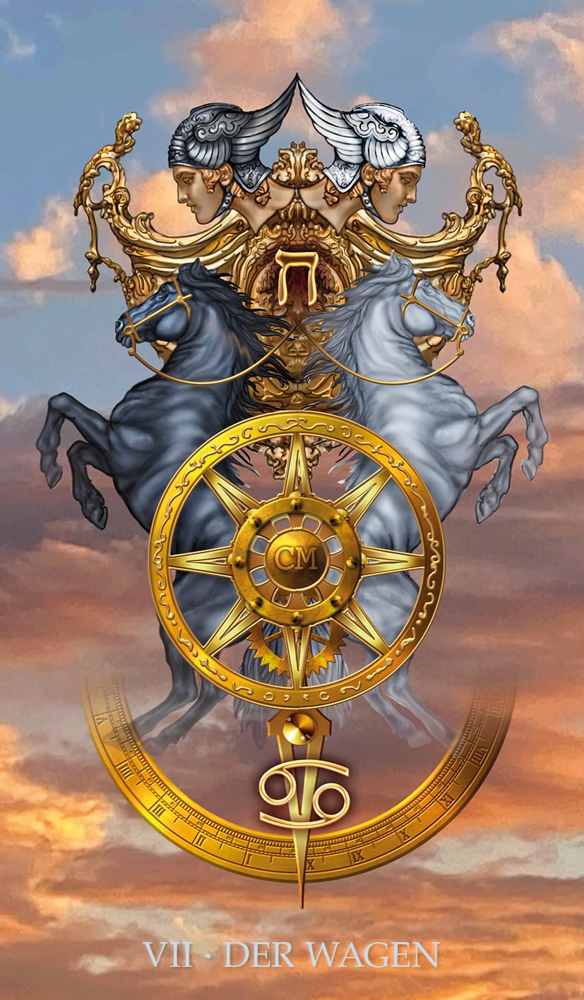 Mystic Palette Tarot, Gebundenes Buch