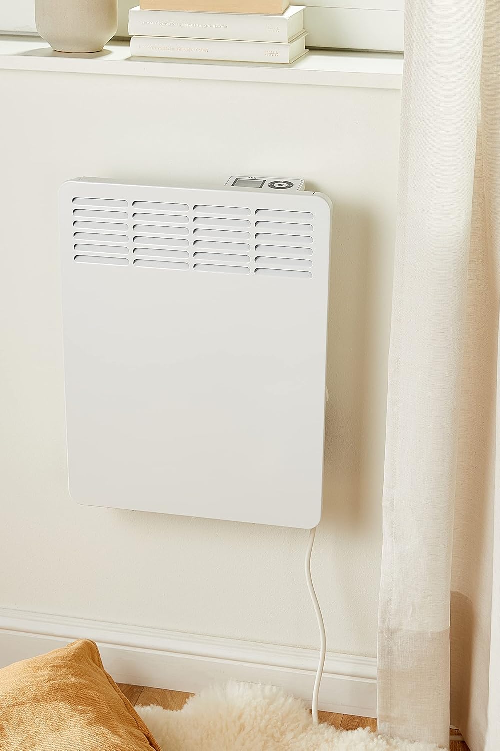 Wandkonvektor WKL 505 mit LCD-Display und Zeitschaltuhr, für ca. 6 m² Metallgehäuse ohne 120-Min.-Timer