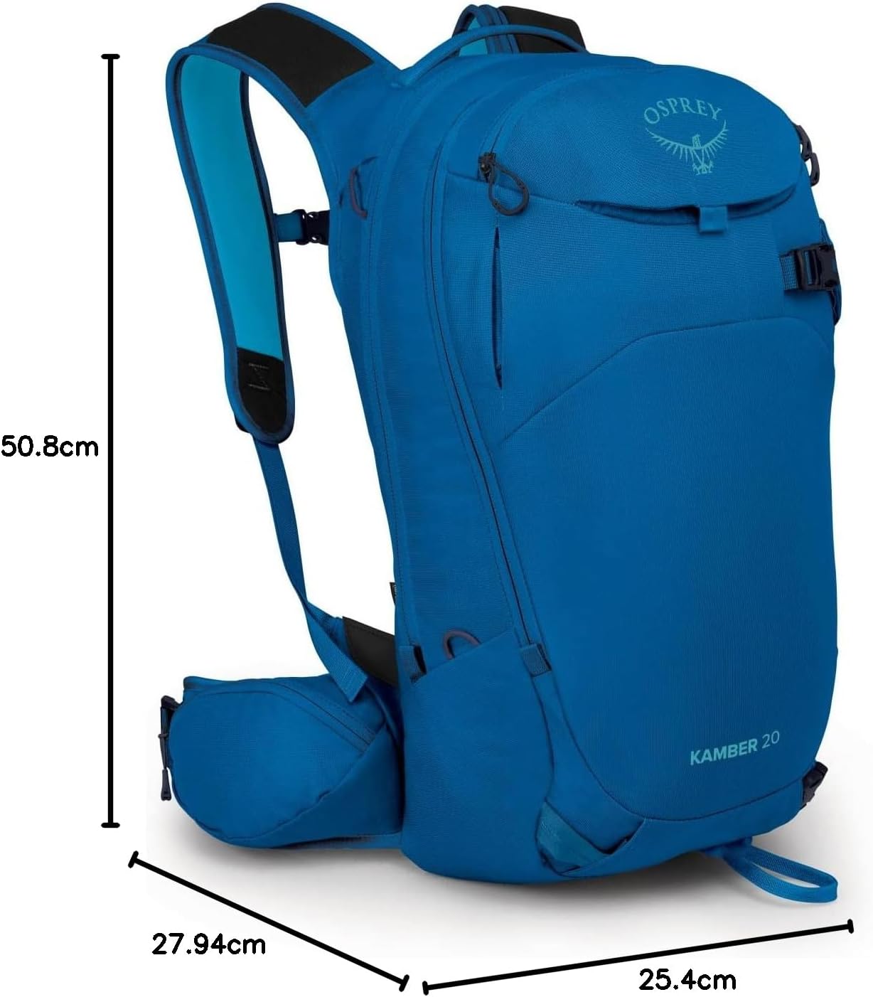 Kamber 20 Skitourenrucksack, Alpinblau