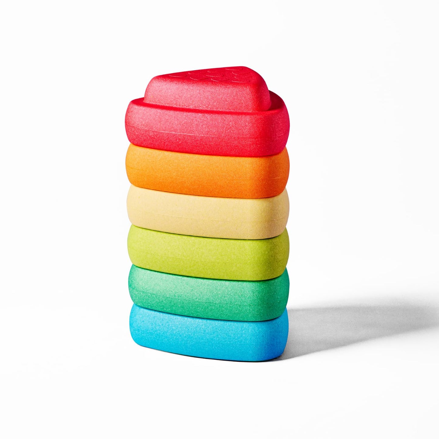 Spielblöcke Blocky 6er Pack, Mehrfarbig