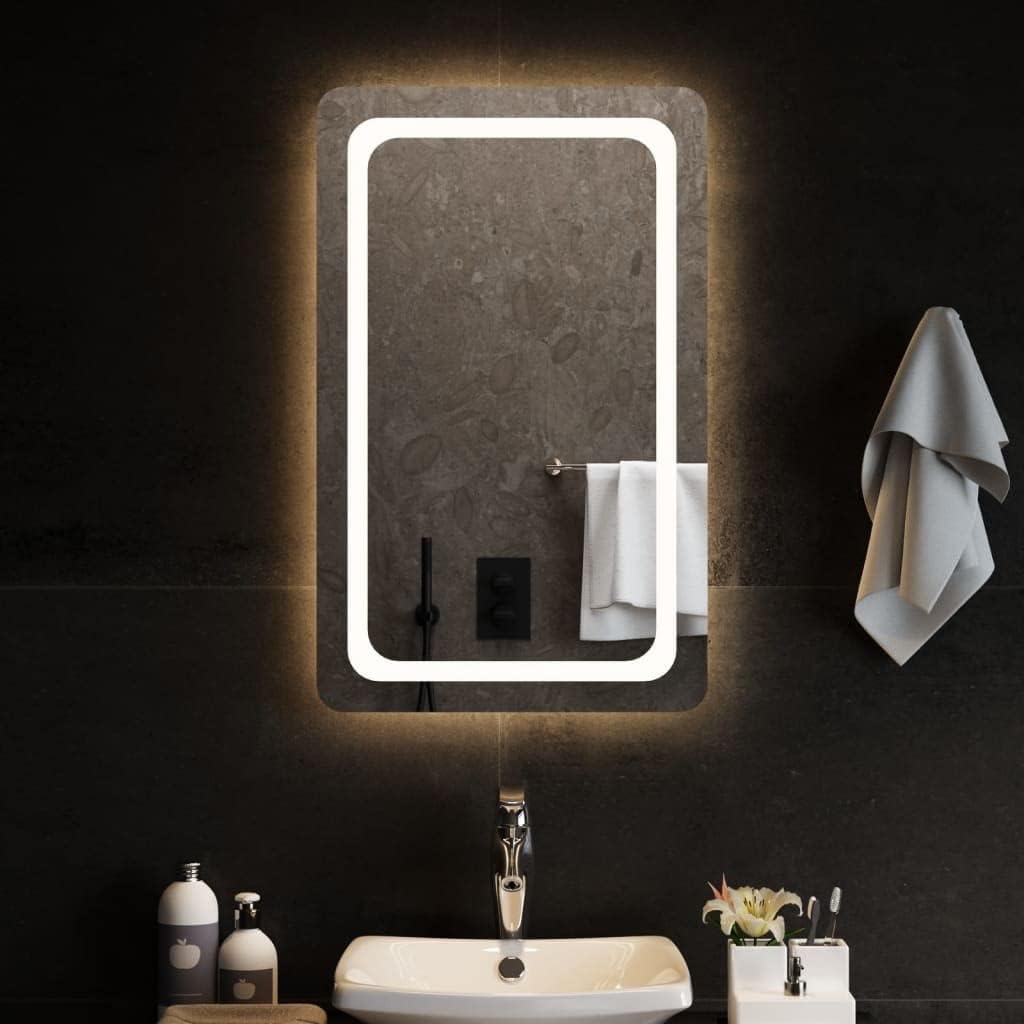 Nelie LED Badezimmerspiegel, 50L x 0.4B cm