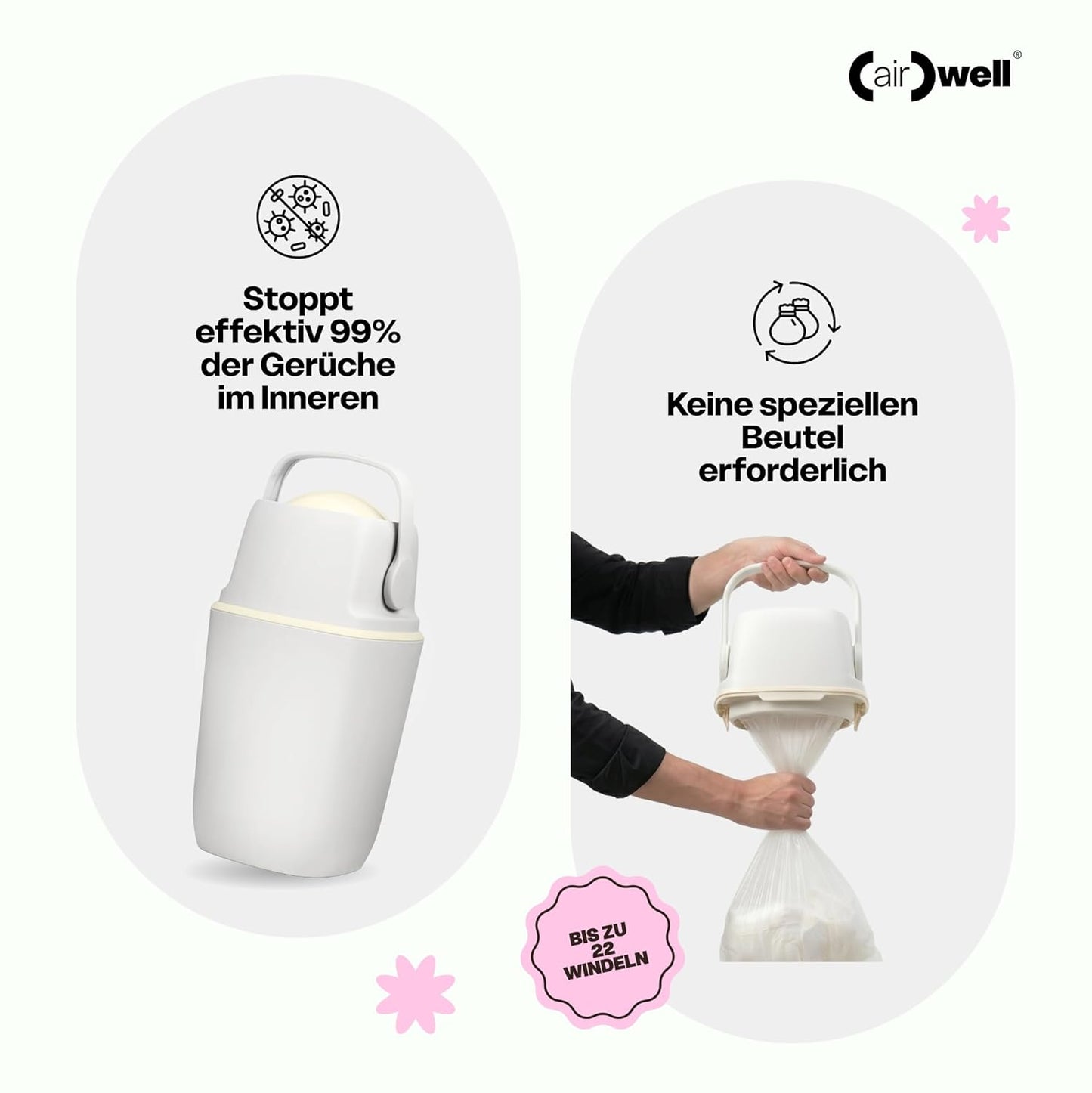 AirWell Windeleimer, Beige