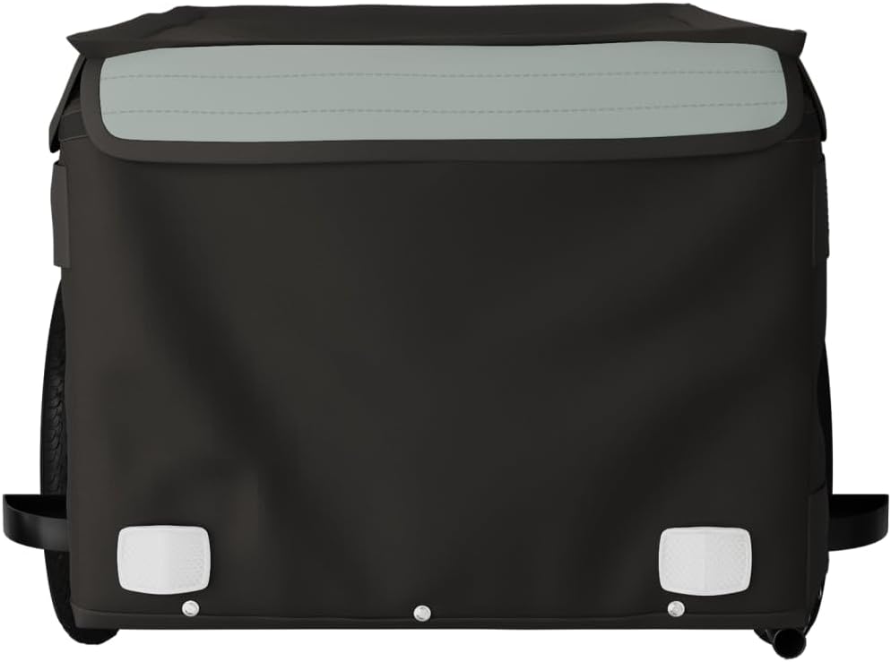 Lastenanhänger Velo, Grau 120 x 54 x 44 cm