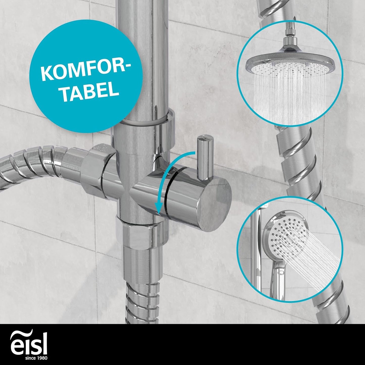 Sommerregen Überkopf-Brauseset, Sommerregen