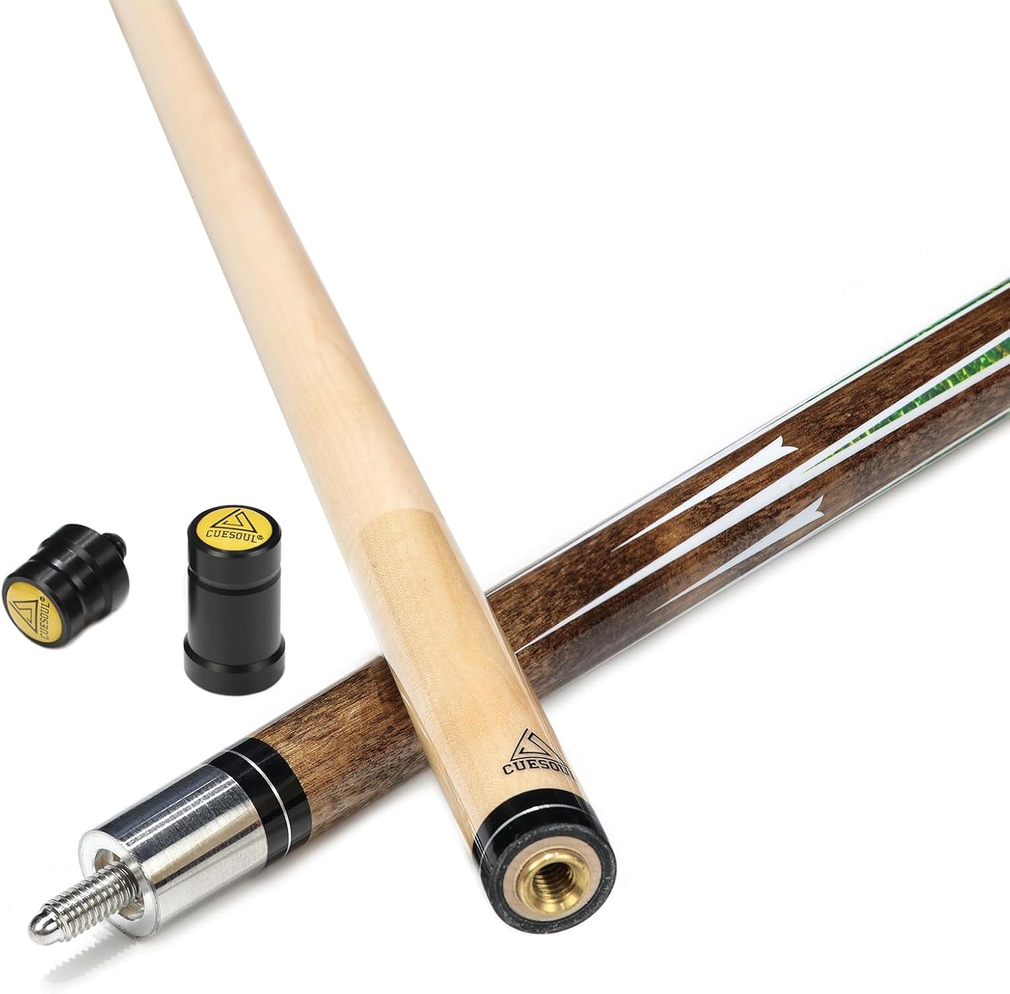 58 Zoll Jointed Maple Billard-Queue 19 1/2 Oz, CSTB001 13mm