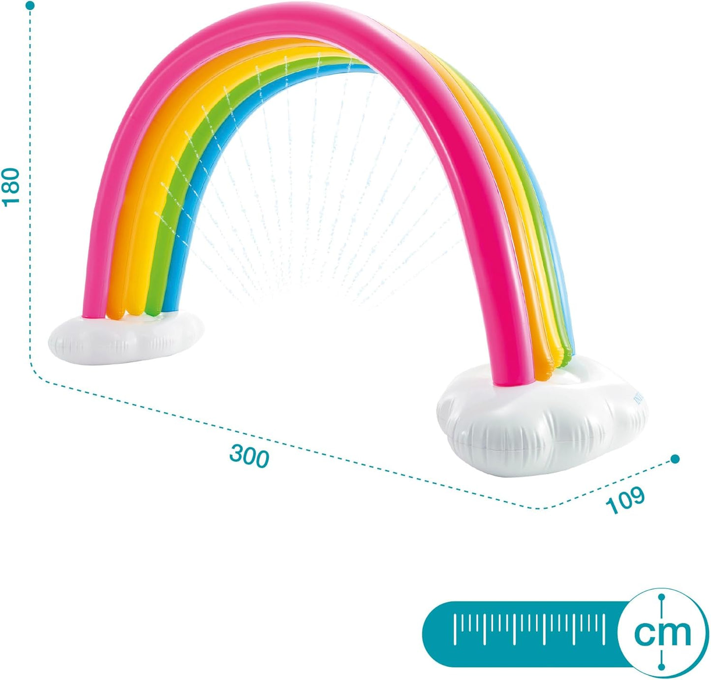 Rainbow Cloud Wassersprinkler für Kinder