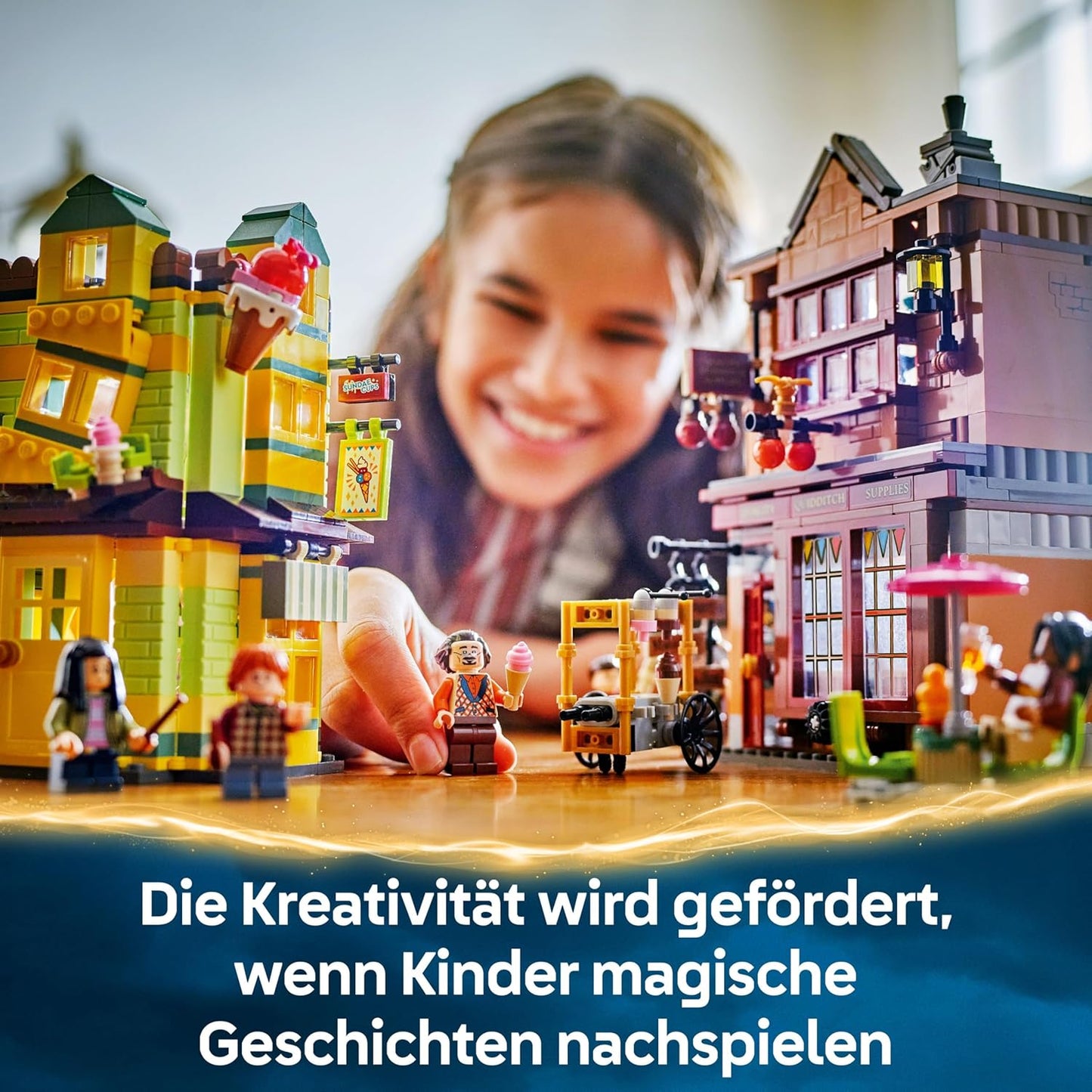 Harry Potter Qualität für Quidditch & Fortescues Eissalon
