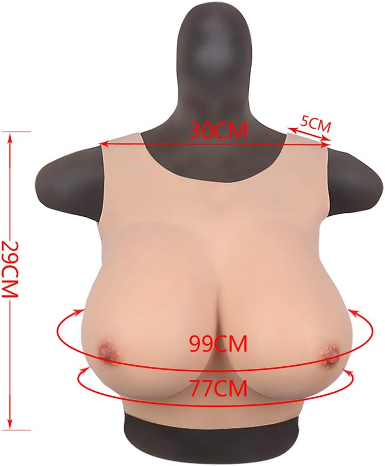Silikonbrust für Crossdressing, G Cup