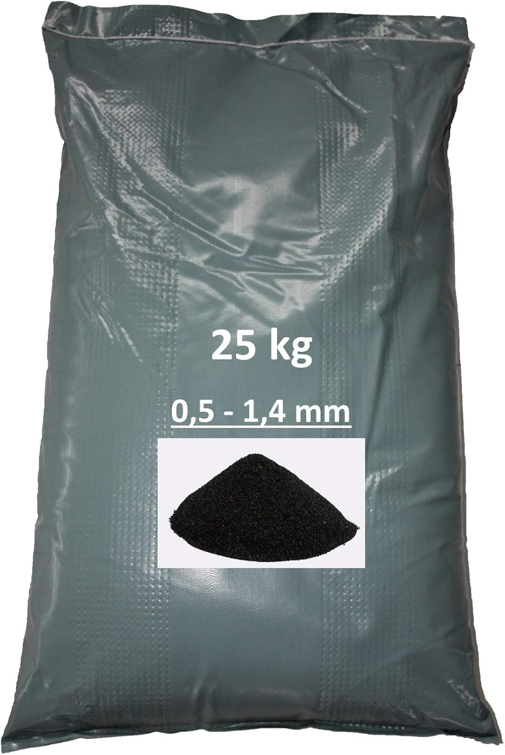 Strahlmittel Sandstrahl-Schlacke, 0,5-1,4 mm, 25kg