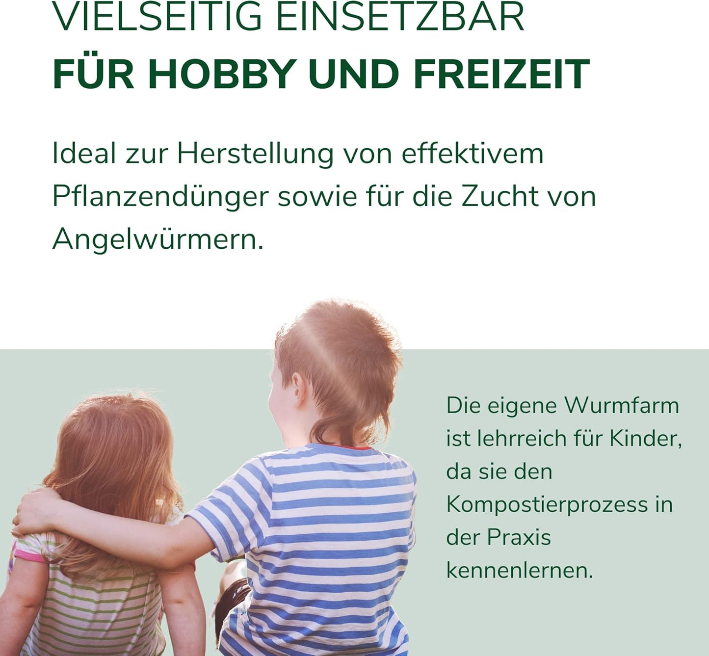 Wurmkomposter Indoor-Starterset (Ohne Würmer), Komposter ohne Würmer Grau
