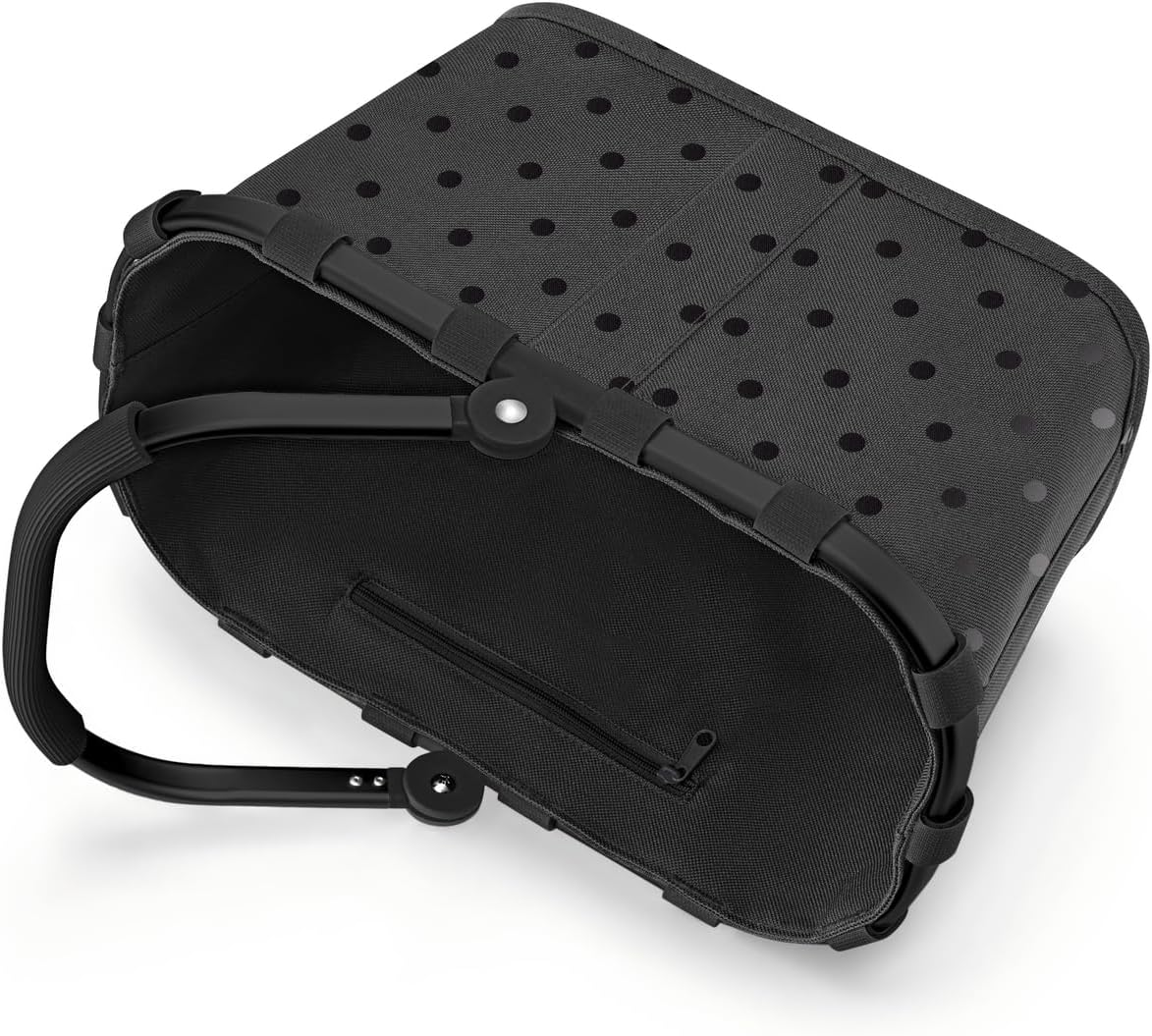 Carrybag XS Glossy dots Black Korb im XS Format, Glossy Dots Black