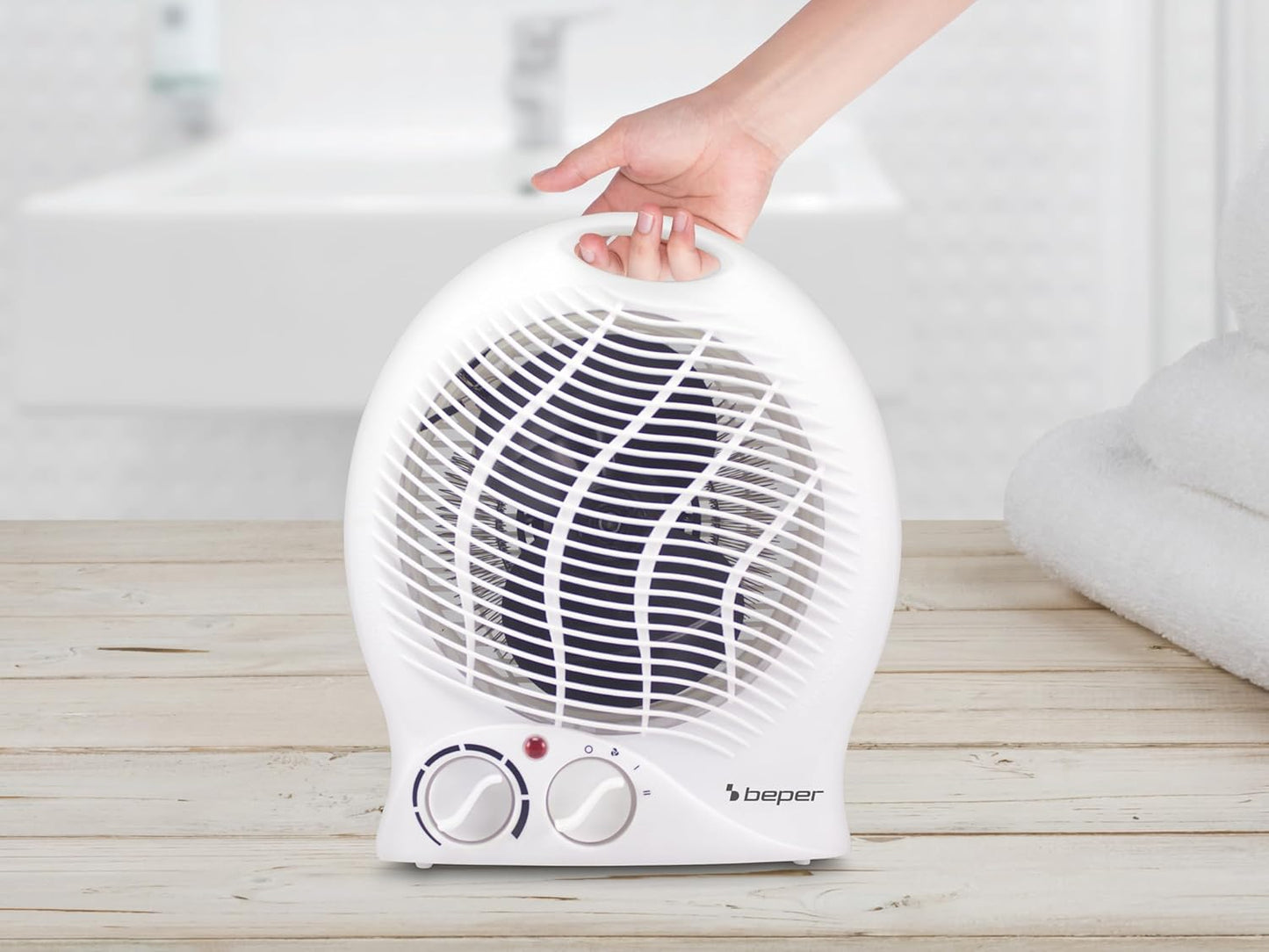 Heizlüfter P203TER202 mit Thermostat und Eco-Modus