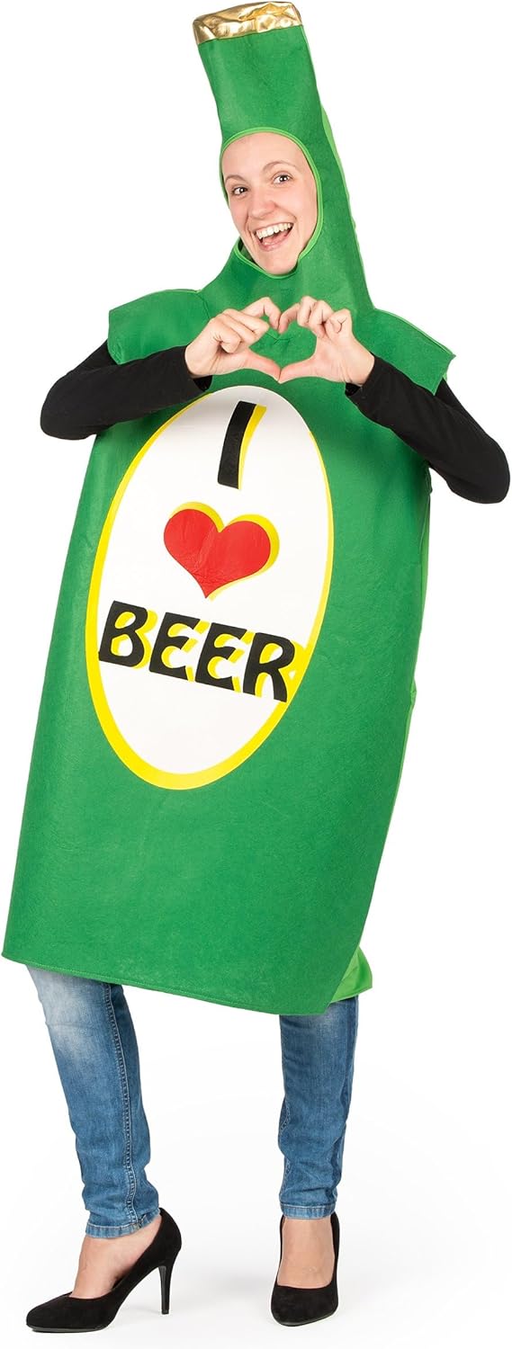 Bierflasche Kostüm für Erwachsene