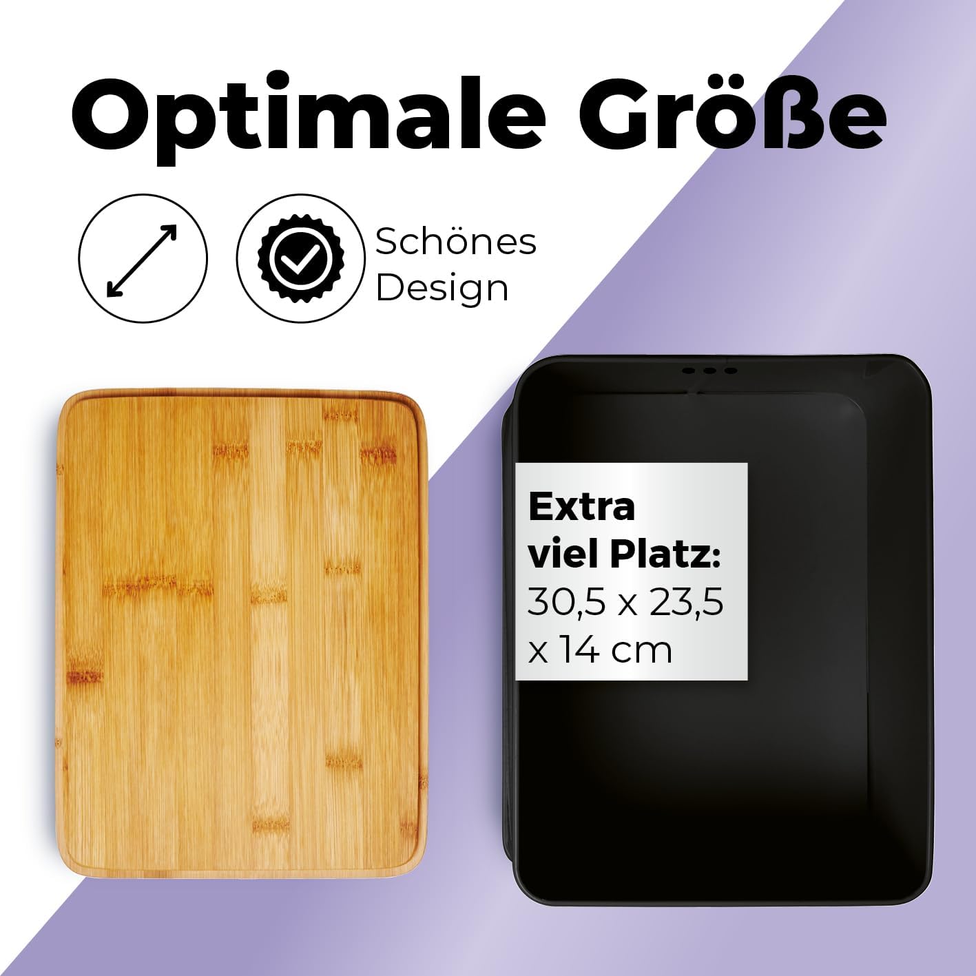 Brotkasten Cuisine, Schwarz