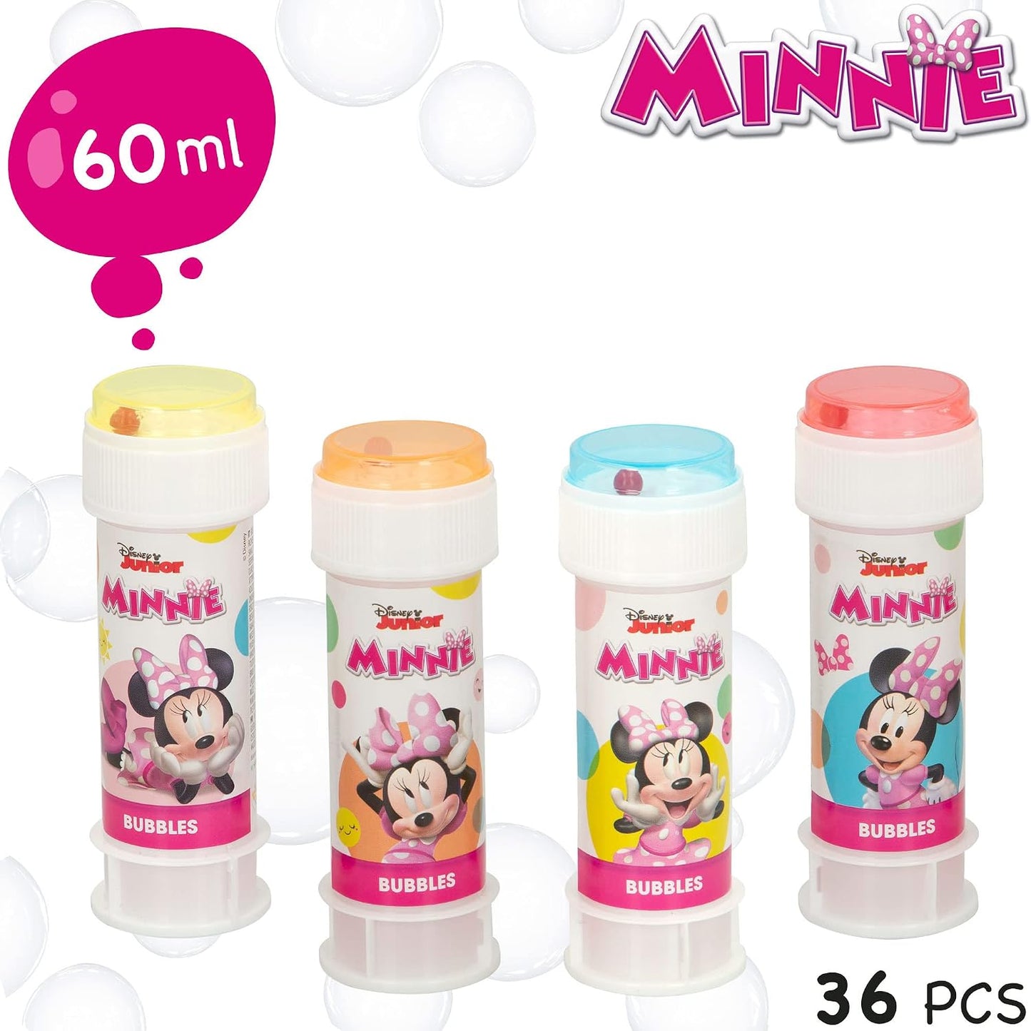 36-teiliges Seifenblasen-Spielzeugset, Minnie Maus