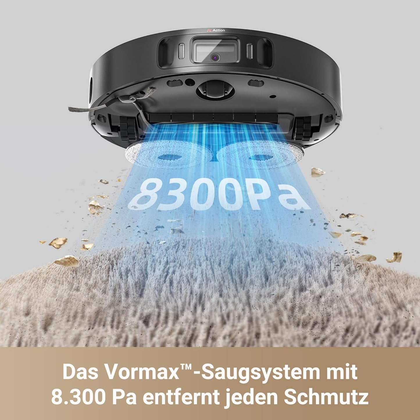 Saugwischroboter X30 Ultra, X30 Ultra Schwarz