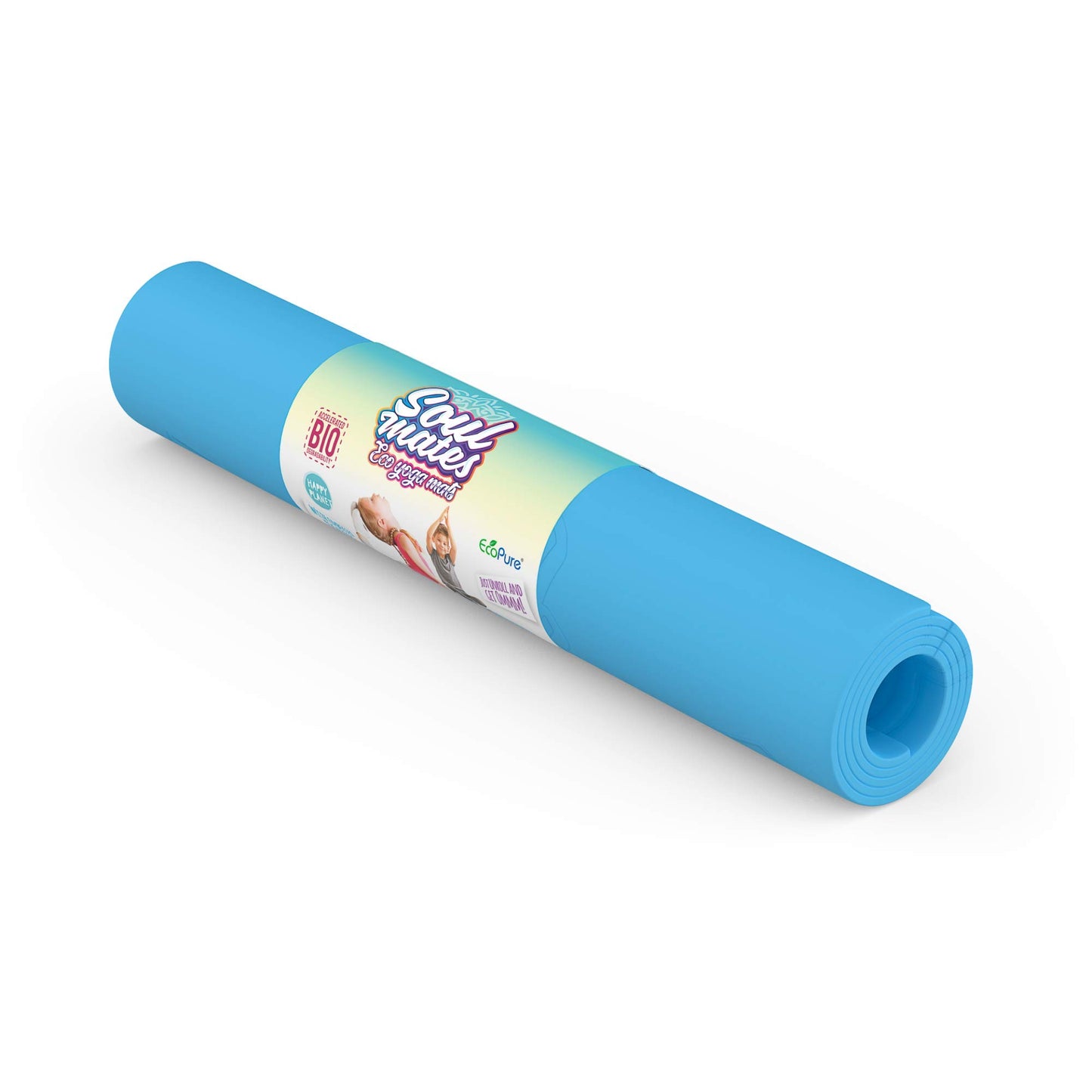 Yoga-Matte für Kinder, Blue