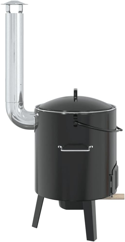 Gulaschkanone mit Rauchabzug