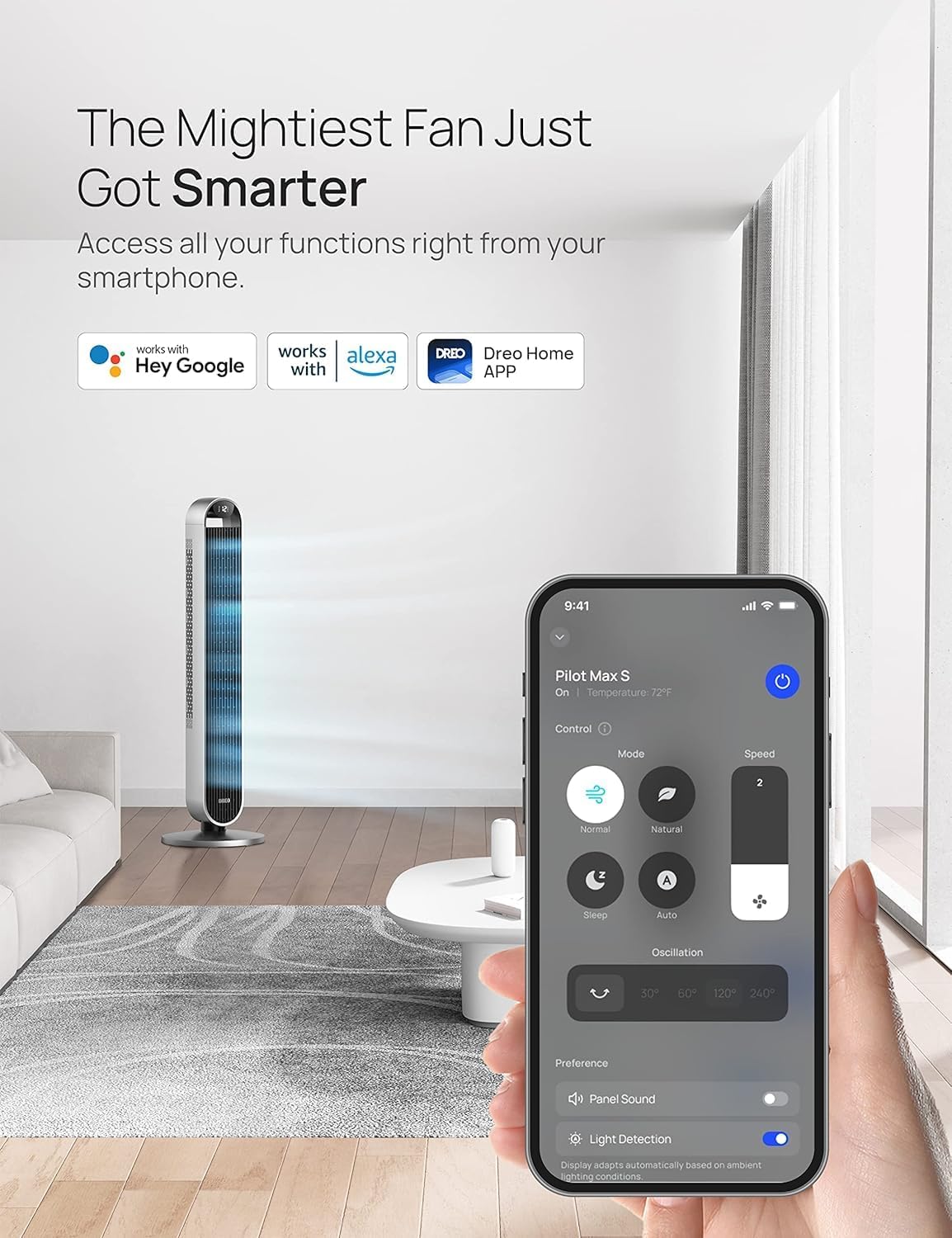 Smart Turmventilator - Pilot Max S