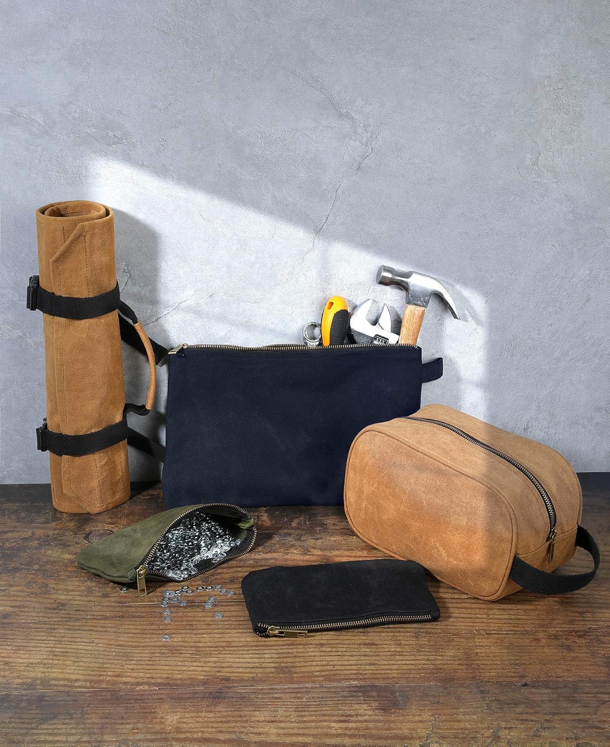 Gewachste Werkzeugtaschen, S