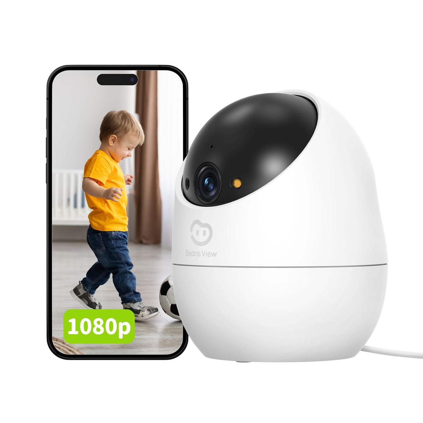 BV-D210 (2WL) Innenkamera mit 360°-Sicht und Bewegungserkennung, 1080P