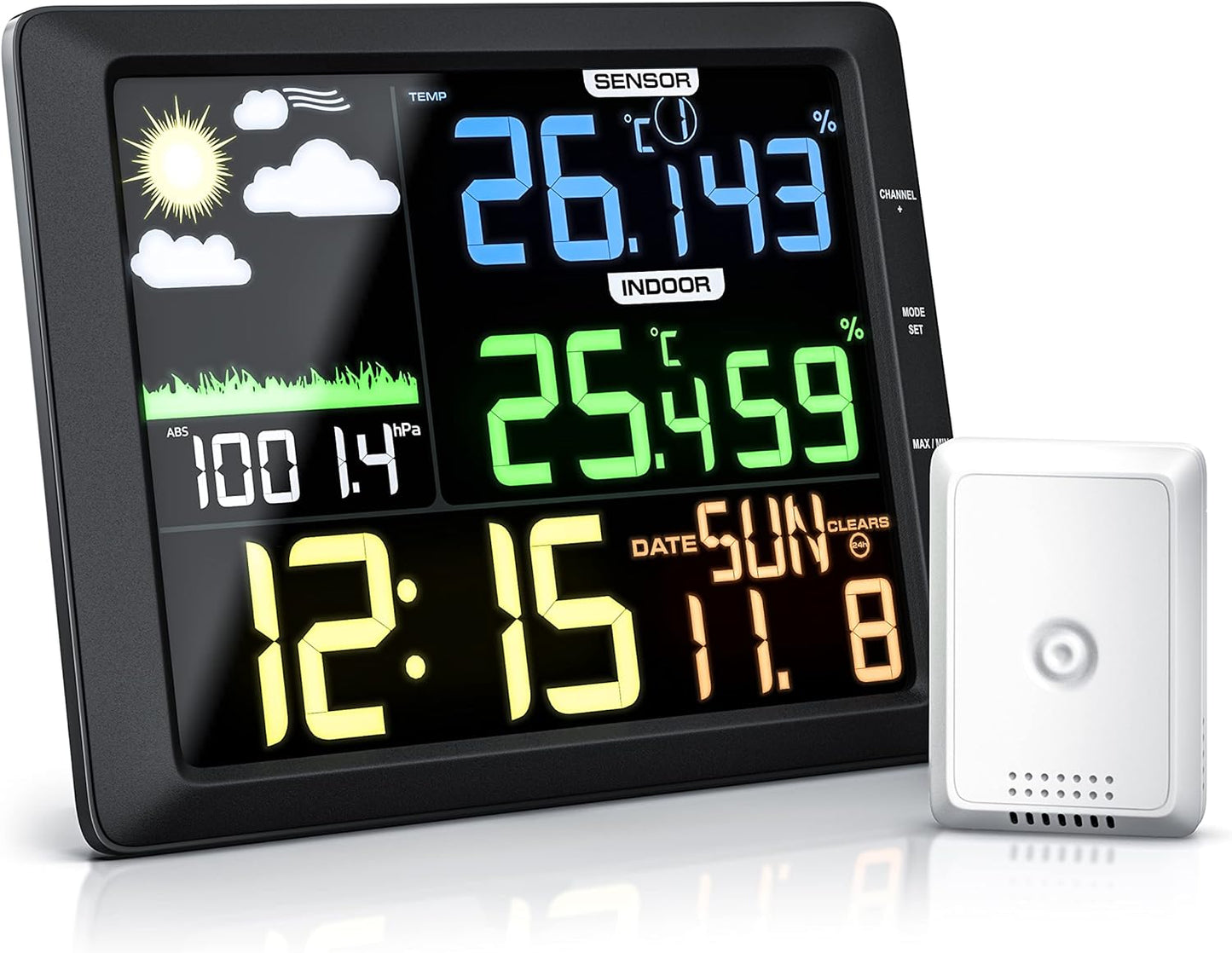 Wetterstation mit Farbdisplay