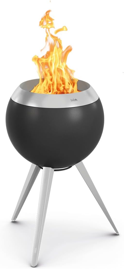 Moon 45 Feuerschale mit hohem Fuss, 45, 45 mit hohem Fuss