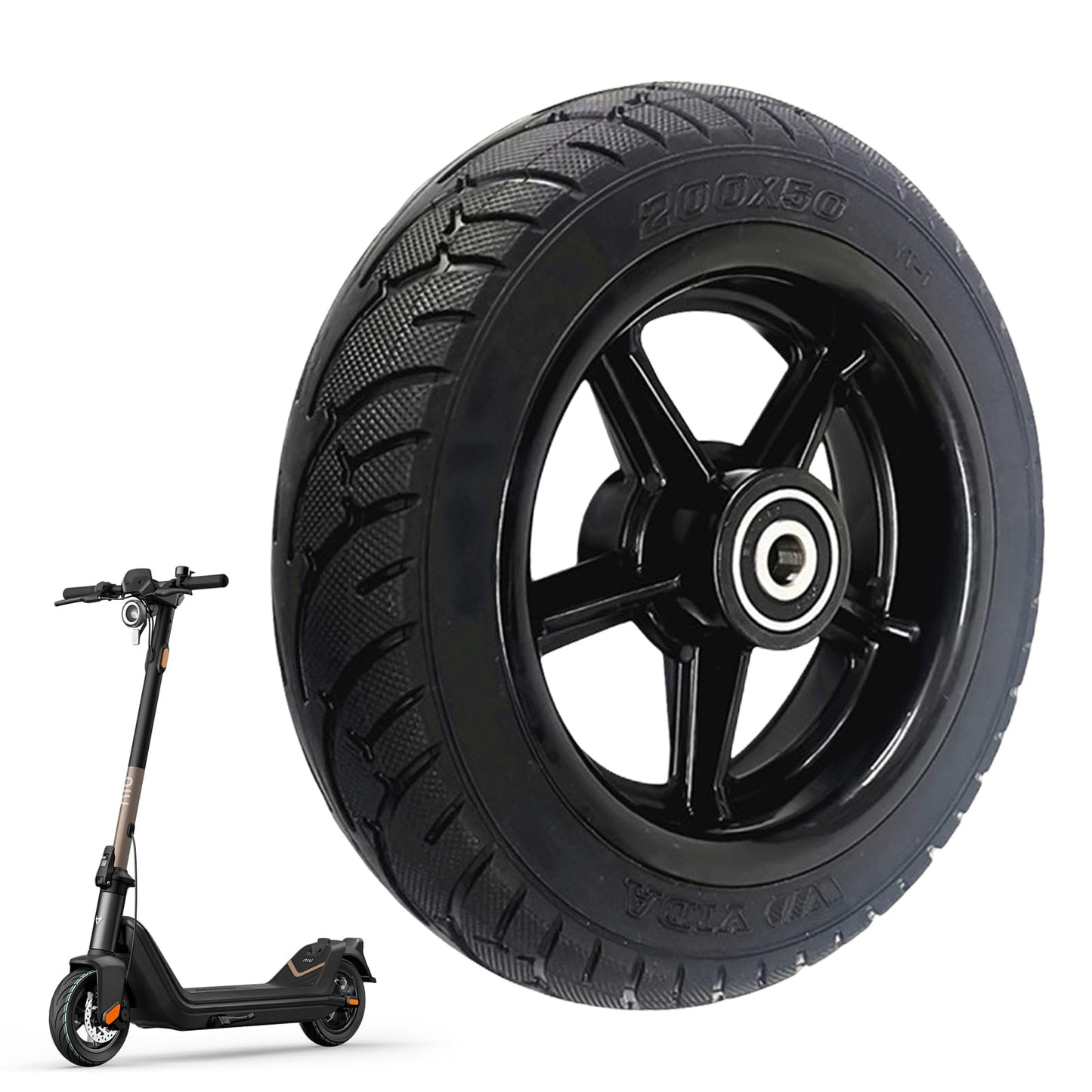 E-Scooter Vollgummireifen 8 Zoll