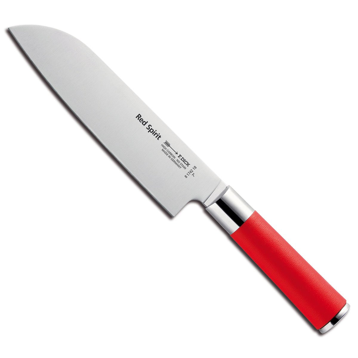 Santoku Red Spirit 8174218, Glatt