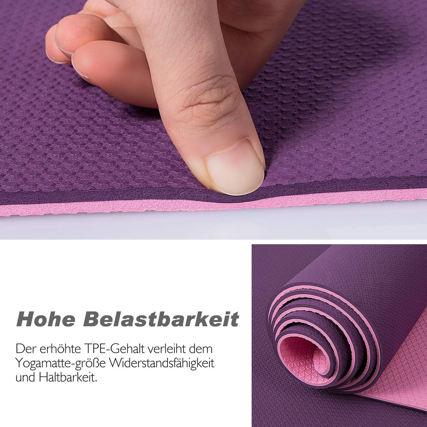 Yogamatte, Violett