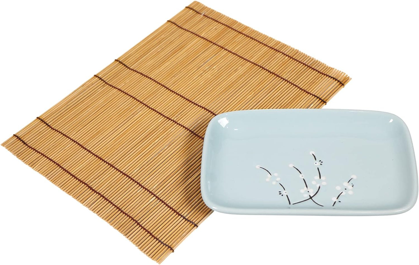 10-teiliges Sushi-Set, Blau