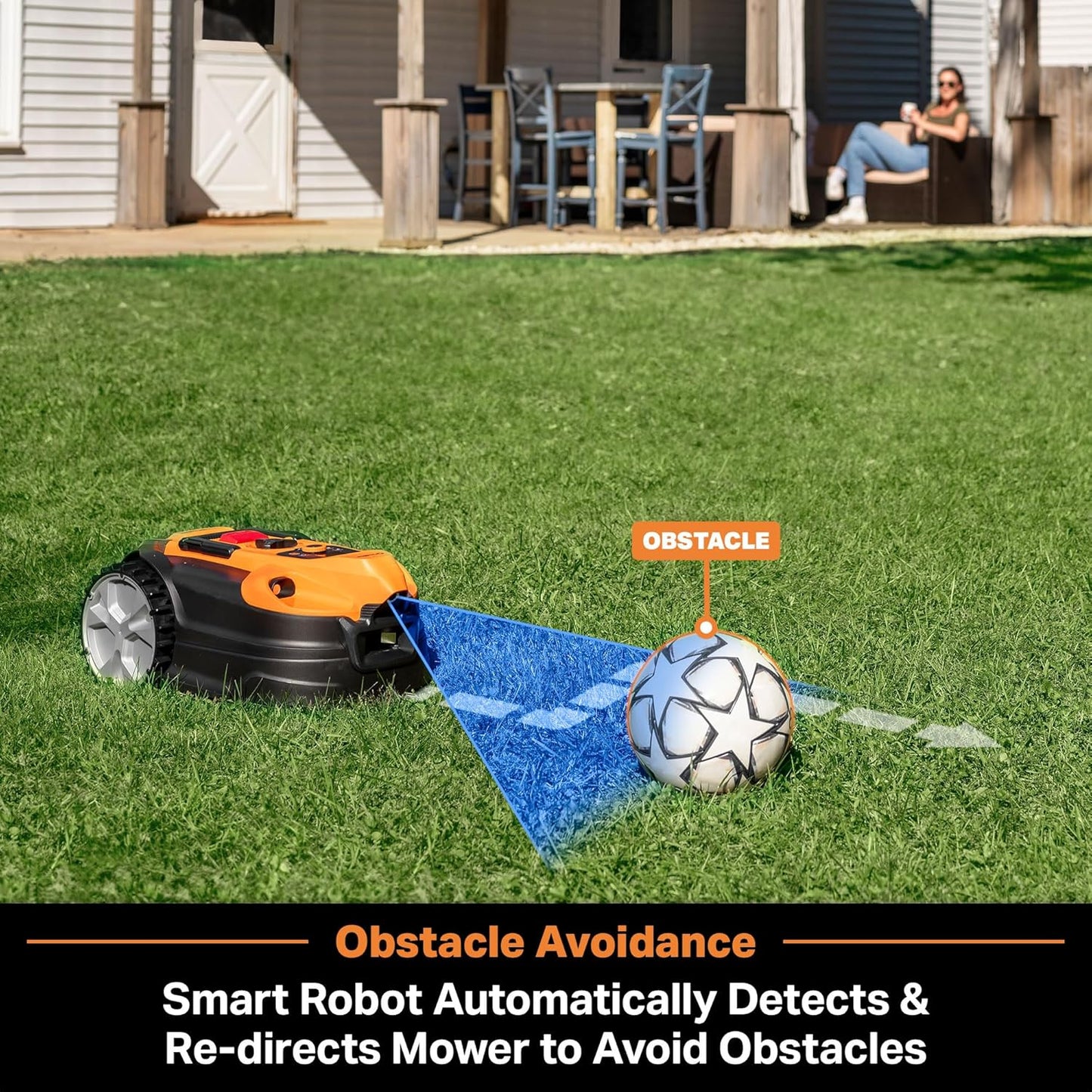 OcuMow18 Mähroboter, Mähroboter 500㎡
