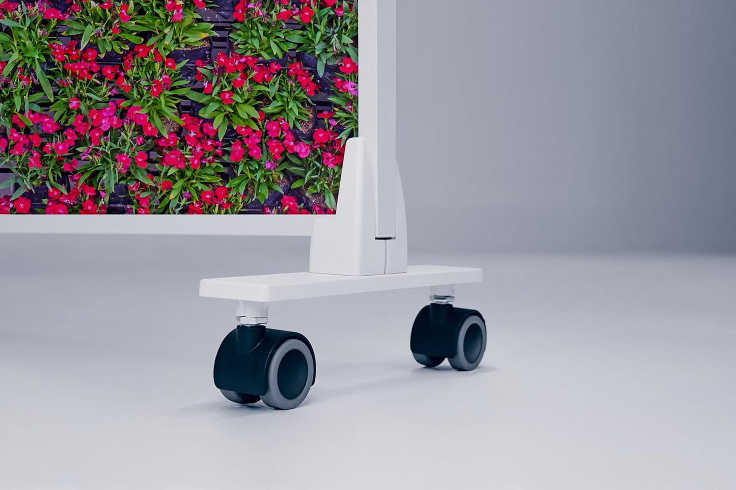 Infrarotheizung Standgerät mit Thermostat, 450 W Blumen
