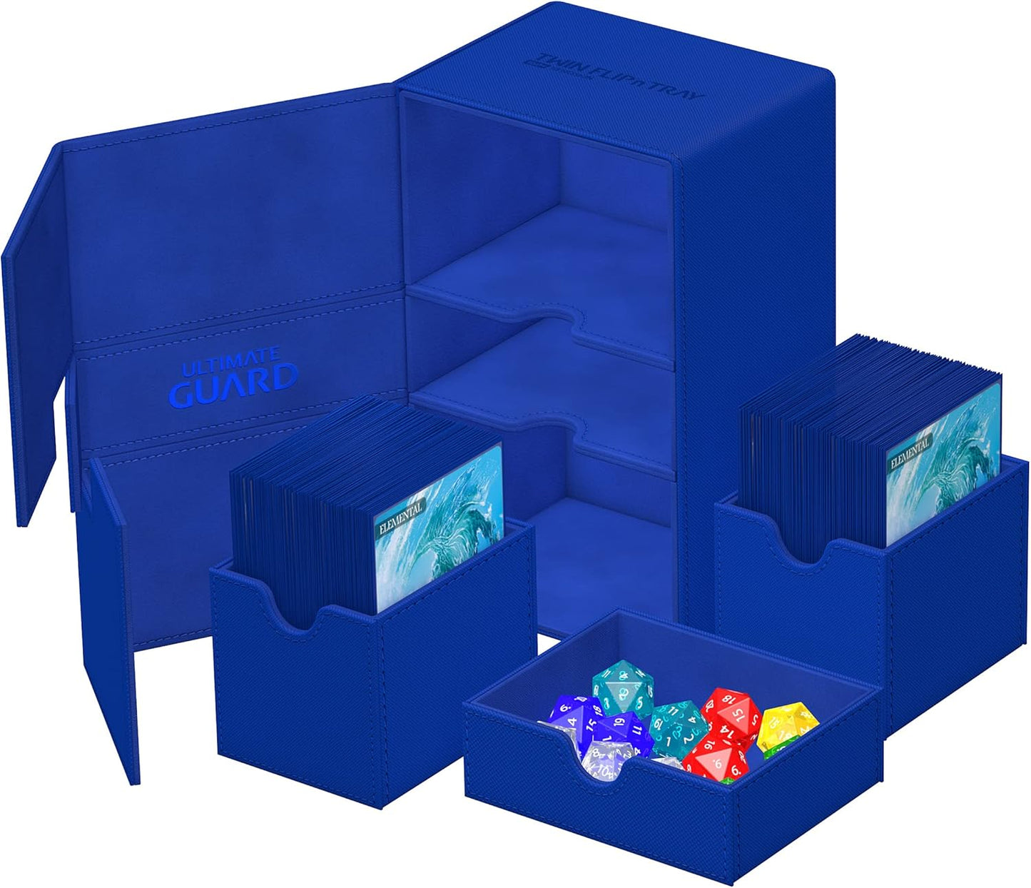 Twin Flip'n'Tray 160+ XenoSkin, Blau