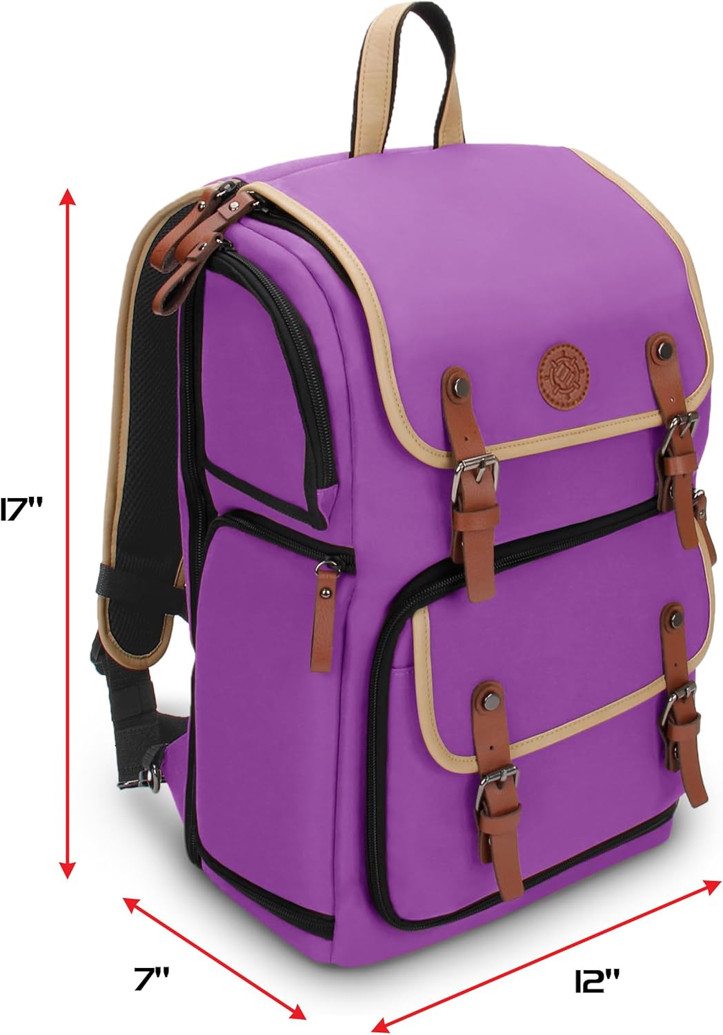 Sammelkarten-Aufbewahrungsbox-Rucksack, Einheitsgrösse Lila