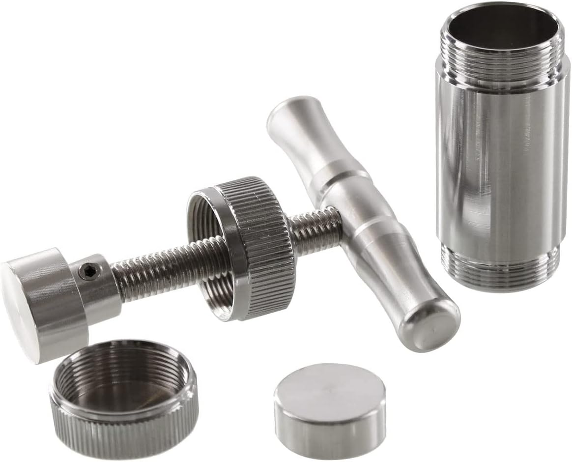Pollenpresse für Pflanzenmaterial