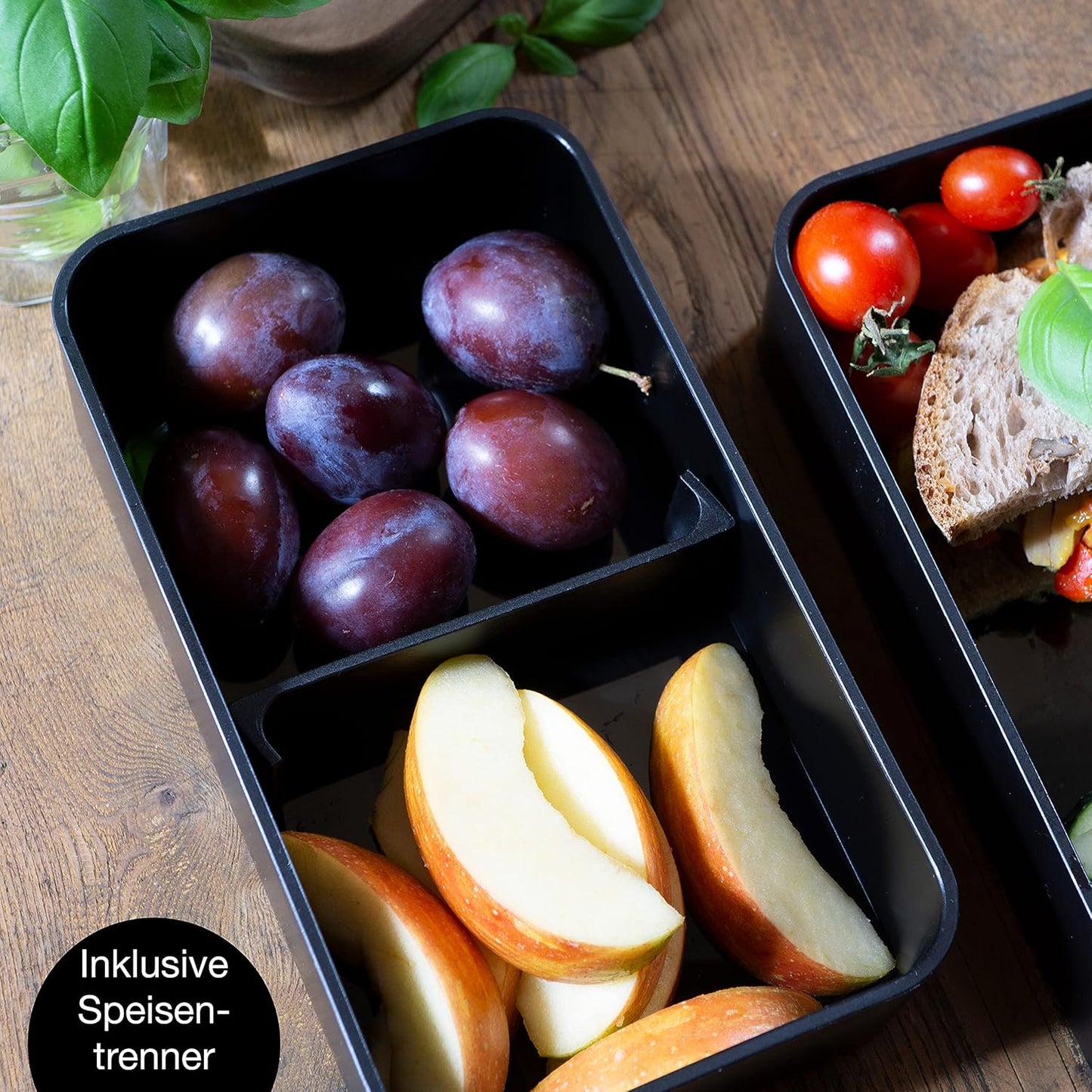 3er-Set Bento Box - Japanische Lunchbox, 3er Pack|Mix