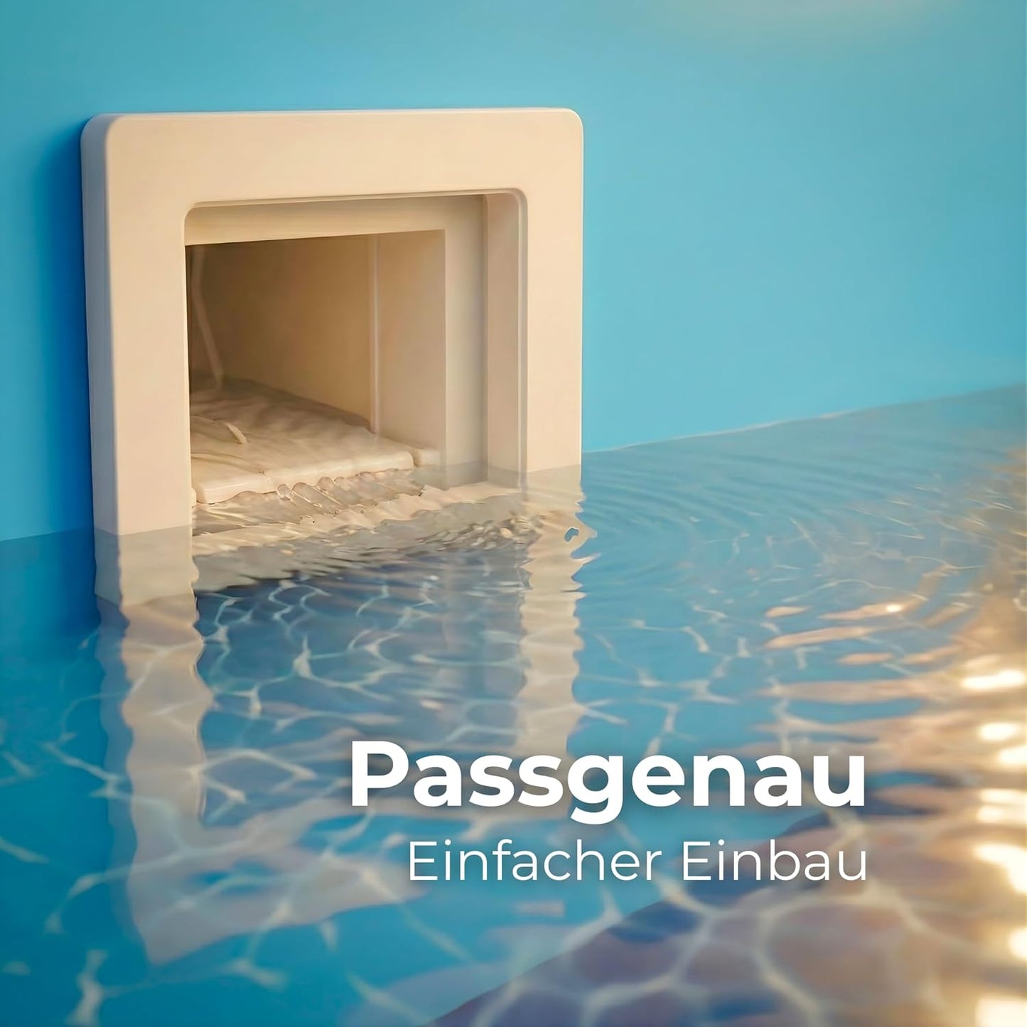 PVC-Poolfolie rund für Stahlwandpools 460 x 120 cm